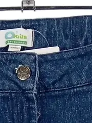 Vorschaubild 8 von Mädchen Jeans Regular Fit Blau Gr. 152 Baumwolle Casual