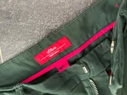 Vorschaubild 3 von Damen Stoffhose Gr. 38 Grün Casual mit Seitenstreifen