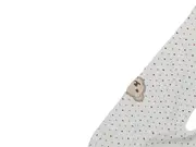 Vorschaubild 2 von Baby Body Langarm Pünktchen Gr. 62 Baumwolle Weiß