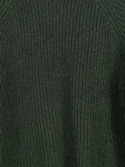 Vorschaubild 2 von Damen Pullover Rollkragen Rippstrick Grün Gr. 34/XS