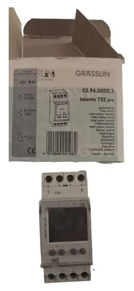 GRÄSSLIN digitale Zeitschaltuhr