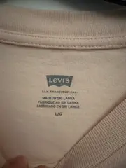 Vorschaubild 3 von Damen T-Shirt Rosa Logo-Print Gr. L Casual Kurzarm