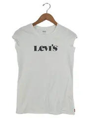 Vorschaubild 1 von Kinder T-Shirt Gr. 164 Weiß Logo-Print Kurzarm