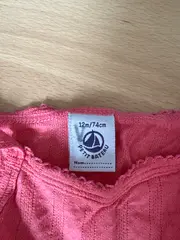 Vorschaubild 2 von Baby Body Gr. 74 Rosa Mädchen Strampler Baumwolle