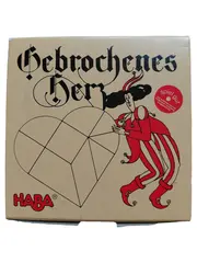 Vorschaubild 1 von Gebrochenes Herz Legespiel Tangram Holz Puzzle Lernspiel Kinder ab 4