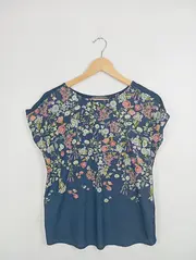 Vorschaubild 2 von Damen Bluse Blumenmuster Gr. 36;S Casual