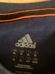 Vorschaubild 2 von Herren Sport T-Shirt Blau Gr. XL 3-Streifen Logo Kurzarm