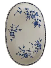 Vorschaubild 1 von Bavaria Servierteller oval Blumendekor Porzellan 31cm