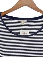 Vorschaubild 4 von EDC Damen Langarmshirt gestreift Rippstrick Gr. 36/S Casual Baumwolle