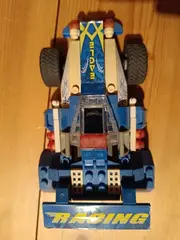 Vorschaubild 2 von Bauset Racing Car Eagle Blau Kinder Spielzeug Rennwagen