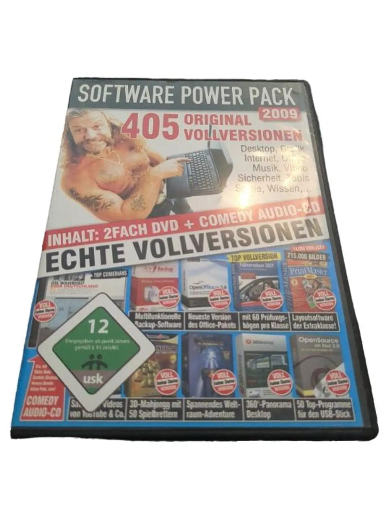 Software Power Pack PC DVD Vollversion USK 12 Blau