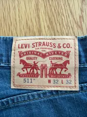 Vorschaubild 3 von 511 Herren Jeans Regular Fit Blau W32 L32 Baumwolle