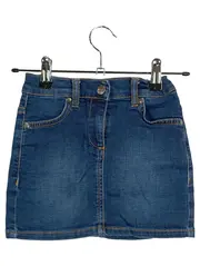 Vorschaubild 1 von Mädchen Jeansrock Gr. 125 Blau Casual Baumwolle