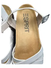 Vorschaubild 5 von Damen Sandalen Gr. 37 Beige Kork Riemchen Schnalle Sommer