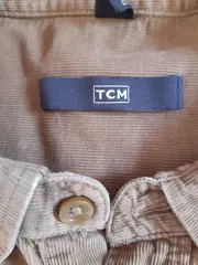 Vorschaubild 4 von TCM Herren Cordhemd Beige Gr. 42 Casual