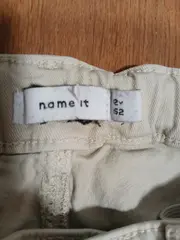 Vorschaubild 6 von Stoffhose Kinder Mädchen Gr. 152 Beige Weites Bein