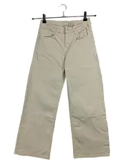 Vorschaubild 1 von Stoffhose Kinder Mädchen Gr. 152 Beige Weites Bein