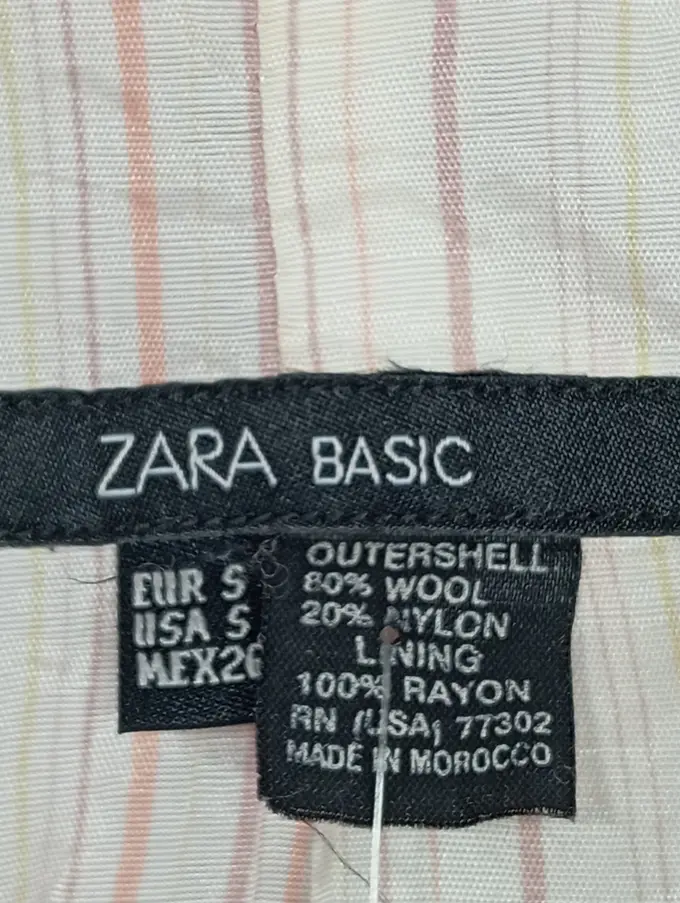 ZARA Klassischer Mantel Bild 3