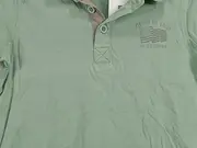 Vorschaubild 3 von Jungen Poloshirt Grün Grafik Kurzarm Gr. 110 Baumwolle
