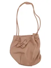 Vorschaubild 1 von Beuteltasche Damen Beige Raffungen Polyurethan Alltag M