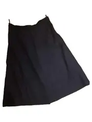 Vorschaubild 5 von Damen A-Linienrock Gr. 38 Blau Klassisch Midirock Viskose