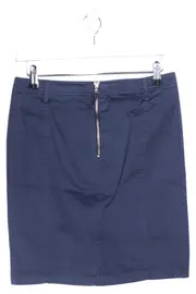 Vorschaubild 1 von Marco Polo Damen Bleistiftrock Gr. 38;M Blau Business Rock Baumwolle