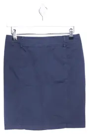 Vorschaubild 2 von Marco Polo Damen Bleistiftrock Gr. 38;M Blau Business Rock Baumwolle