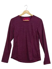 Vorschaubild 1 von Active Damen Funktionsshirt Langarm Gr. S Lila Sportshirt