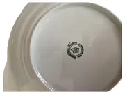 Vorschaubild 2 von Platzteller Porzellan Weiß Streifen Elegant 24 cm Festlich