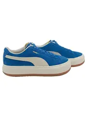 Vorschaubild 1 von Suede Mayu Sneaker Damen Blau Weiß Wildleder Gr. 39 Low Top