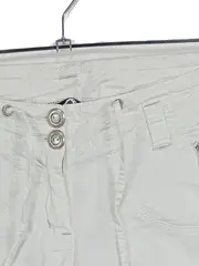 Vorschaubild 3 von CECIL Damen Caprihose Stoffhose Gr. 26 Beige Casual