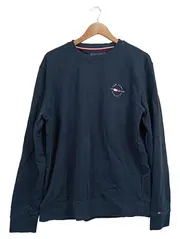 Vorschaubild 1 von Herren Sweatshirt Blau Gr. 54 XXL Logo Print Casual