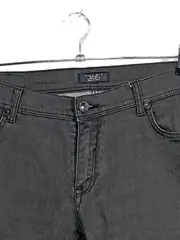 Vorschaubild 4 von MAN Herren Jeans Slim Fit Grau Gr. 52/W36 Stretch Denim