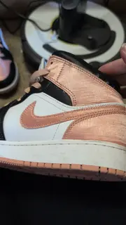 Vorschaubild 5 von Air Jordan 1 Mid Damen Sneaker Leder Retro Basketball Gr. 39