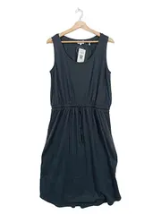 Vorschaubild 1 von Damen Freizeitkleid Gr. 42/XL Grau Meliert Trägerkleid