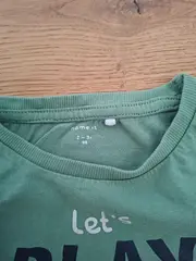 Vorschaubild 2 von Kinder T-Shirt Basketball Motiv Gr. 98 Grün Kurzarm