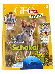 Vorschaubild 1 von - Schakal Kindermagazin Natur Ausgabe 8/2023 ab 5 Jahre