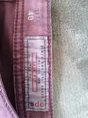 Vorschaubild 4 von EDC Damen Jeans Regular Fit Hose Gr. 40 Rosa Casual