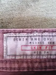 Vorschaubild 5 von EDC Damen Jeans Regular Fit Hose Gr. 40 Rosa Casual