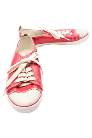 Vorschaubild 2 von Sneaker low Kinder Gr. 30 Rot Casual Freizeitschuh