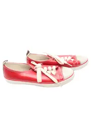 Vorschaubild 1 von Sneaker low Kinder Gr. 30 Rot Casual Freizeitschuh