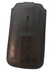 Vorschaubild 3 von Leder Handytasche Smartphone Hülle Schwarz Elegant