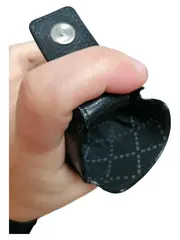 Vorschaubild 6 von Leder Handytasche Smartphone Hülle Schwarz Elegant