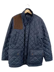 Vorschaubild 1 von Steppjacke Herren Gr. S Navy Blau Wildleder-Patch