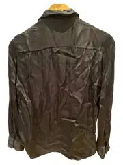 Vorschaubild 3 von Damen Bluse Hemd 34/XS Schwarz Elegant Business Polyester