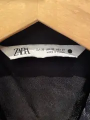 Vorschaubild 4 von Damen Bluse Hemd 34/XS Schwarz Elegant Business Polyester