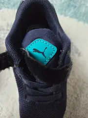 Vorschaubild 4 von Kinder Sneaker Sportschuhe Gr. 22 Blau Klettverschluss Mesh