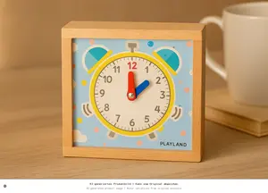 PLAYLAND Tischuhr