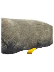 Vorschaubild 2 von Fisch Kuscheltier Natur Grau 16cm Plüschtier mit Knopf im Ohr