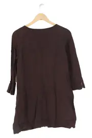 Vorschaubild 2 von Damen Freizeitkleid Gr. 38/M Braun Casual Reißverschluss